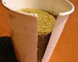 紙コップOK抹茶シフォン作り方6写真