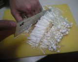 えのきと卵のお味噌汁作り方1写真