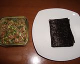 納豆の海苔包み揚げ作り方2写真