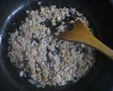 さやいんげんと豚ひき肉のピリ辛香味炒め作り方3写真