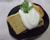 ほうじ茶のシフォンケーキ」＾ー＾「作り方10写真