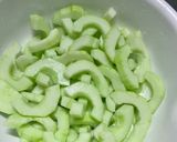 今日の漬物！簡単白瓜と塩昆布の浅漬け作り方2写真