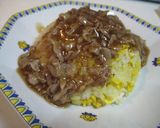 肉あんかけチャーハン作り方6写真
