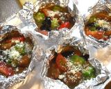焼き鳥缶で♪ カラフル玉子ホイル焼き☆作り方3写真