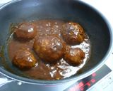 デミグラ缶で煮込みハンバーグ作り方6写真