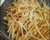 *豚肉とごぼうのピリ辛★味噌きんぴら*作り方1写真