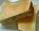 普通においしい♪ツナ野菜サンド作り方3写真