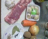 洋風 豚の角煮 (ブランケット風)作り方1写真