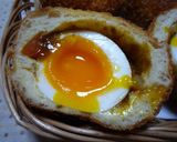 半熟卵がとろりん♪　エッグカレーパン作り方17写真