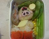 キャラ弁☆おだてブタ♪ヤッターマン作り方7写真