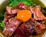 生カツオの漬けと漬け丼作り方6写真