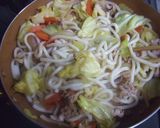 にんにく好きにはたまらない❤焼きうどん作り方5写真