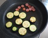 パクッと1口。ズッキーニプレート作り方2写真