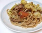 にんにく好きにはたまらない❤焼きうどん作り方8写真