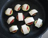 パクッと1口。ズッキーニプレート作り方6写真
