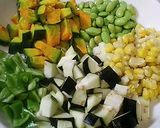 ♡夏野菜たっぷりスペイン風オムレツ♡作り方5写真