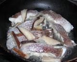 ホットプレートで～白身魚もカニも松前焼き作り方8写真