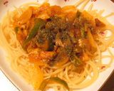 野菜ジュースであんかけスパゲッティ作り方6写真
