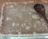 わらび餅風　水ゼリー作り方1写真