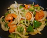 野菜たっぷりヘルシーしょうが焼き♪作り方3写真