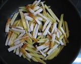 ちくわとじゃがいものきんぴら作り方2写真