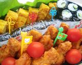焼肉のり巻きの行楽弁当作り方5写真