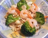 海老とブロッコリーのクリーミィ☆パスタ作り方4写真