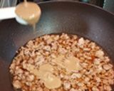 簡単アレンジ★坦々麺風！つけだれそうめん作り方4写真