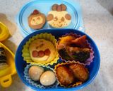キャラ弁にもアンパンマンアメリカンドッグ作り方10写真