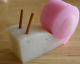 蒲鉾でかたつむり✿飾り切り✿（キャラ弁）作り方6写真