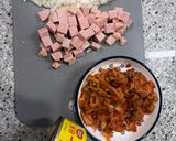 家族絶賛♡ツナキムチチャーハン作り方1写真