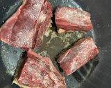 本まぐろの血合い　ステーキ作り方5写真