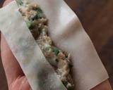 ワンタンの皮で簡単！ミニミニ棒餃子。作り方3写真