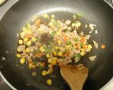 我が家の炒飯＊和洋風♪（卵不使用）作り方2写真