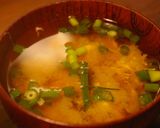 舞茸（まいたけ）の味噌汁作り方2写真