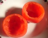 野菜たっぷり♪トマトのカップサラダ♪作り方1写真