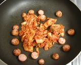 簡単キムチチャーハン作り方4写真