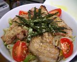 豚塩カルビ丼　さっぱり味作り方5写真