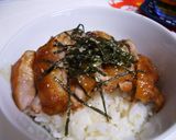 超シンプルです！鶏照り焼き丼作り方5写真