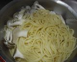 混ぜるだけ❤キノコと塩コンブの和風パスタ作り方2写真