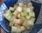 スイカもＩＮ　夏カレーチャーハン作り方1写真