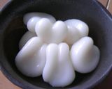 ☆簡単♪ウサギの白玉☆作り方11写真