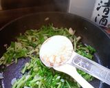大根菜の炒め物作り方3写真