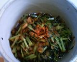 大根菜の炒め物作り方7写真