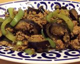 なす＆ピーマンと豚ひき肉の甜面醤炒め作り方7写真