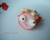 キャラ弁！　おかず　ウインナーポニョ♪作り方6写真