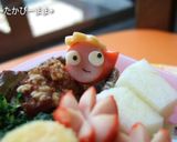 キャラ弁！　おかず　ウインナーポニョ♪作り方7写真