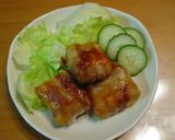 ♪高野豆腐の豚バラ巻き巻き♪作り方9写真