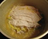 白菜と豚肉のミルフィーユ★味噌味★作り方2写真
