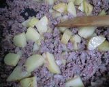 じゃがいもとひき肉のオープンオムレツ作り方4写真